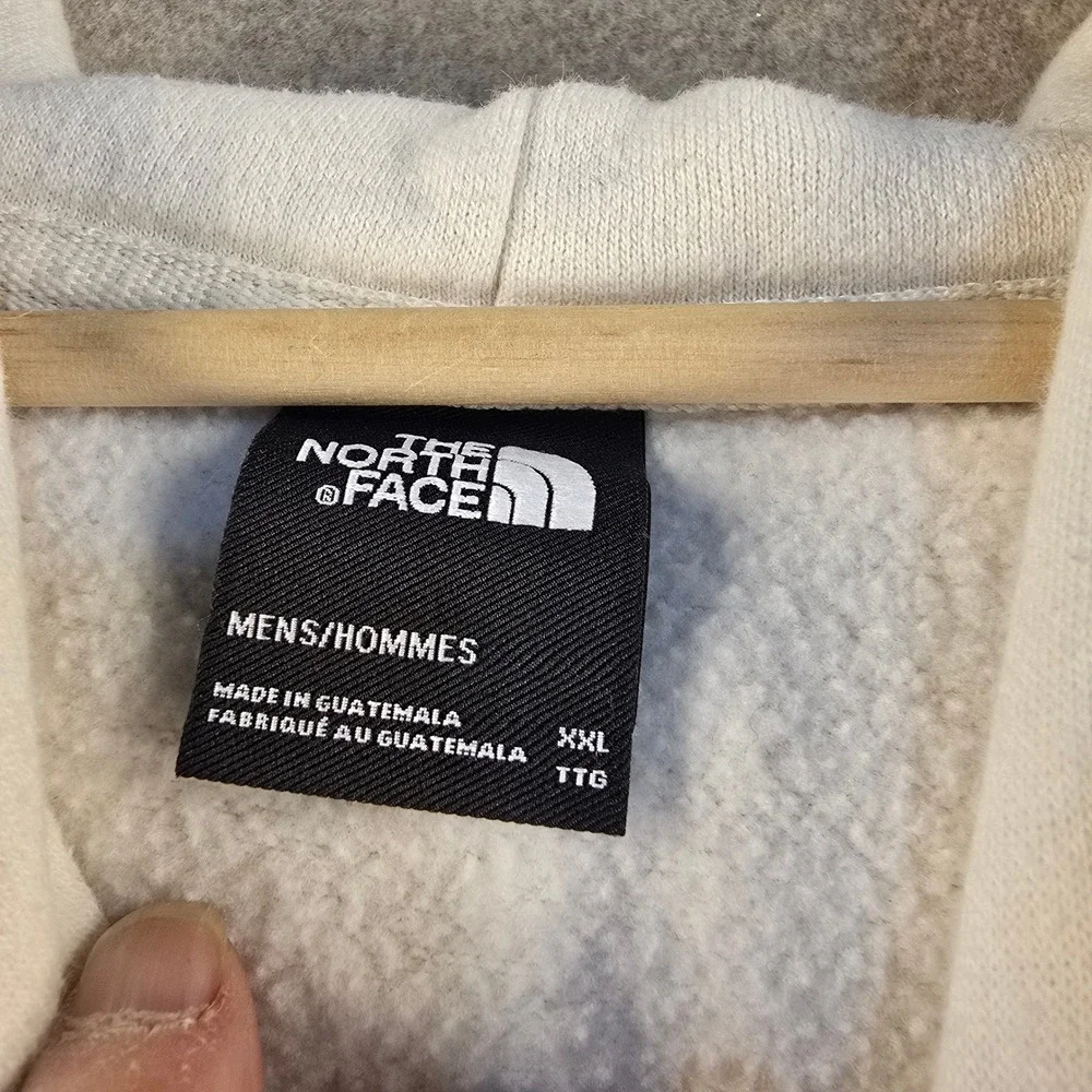 The North Face Exploration Without Compromise Hoodie Mens XXL Cream Graphic